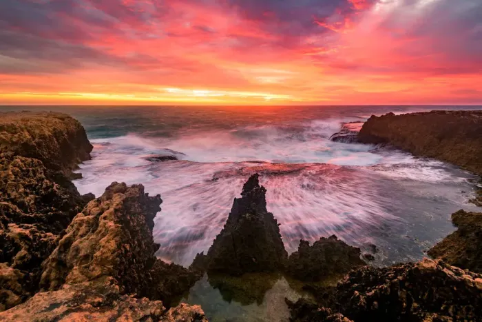 Framed Print : Quobba Coastline