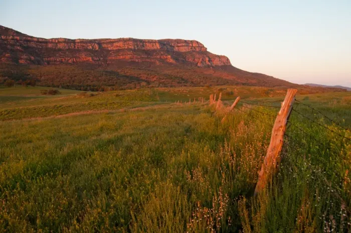 Framed Print : Rawnsley bluff