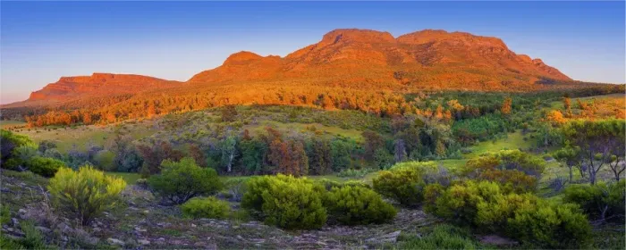 Framed Print : Rawnsley Range Dawn Framed Print : Rawnsley Range Dawn