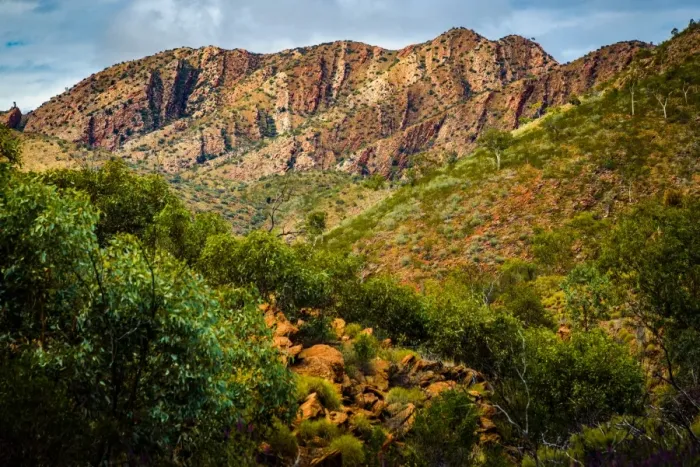 Framed Print : Razorback Ridge at West Macdonnell Ranges Framed Print : Razorback Ridge at West Macdonnell Ranges