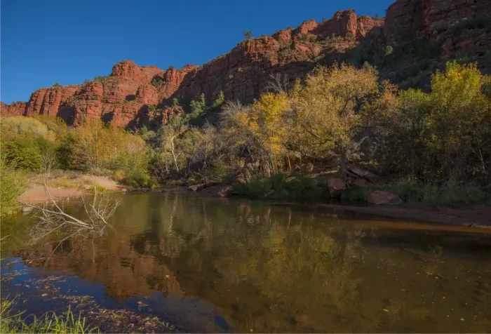 Framed Print : Red Rock Crossing, Sedona, Arizona, Western united States of America