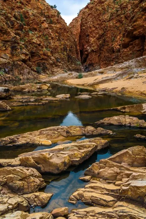 Framed Print : Redbank Gorge Framed Print : Redbank Gorge