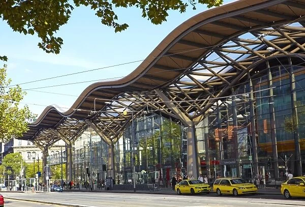 The redeveloped Southern Cross Rail station