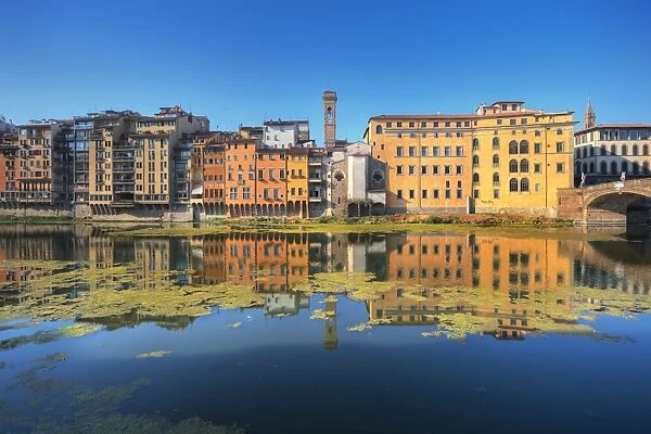 The Reflection of Arno, Florence, Italy
