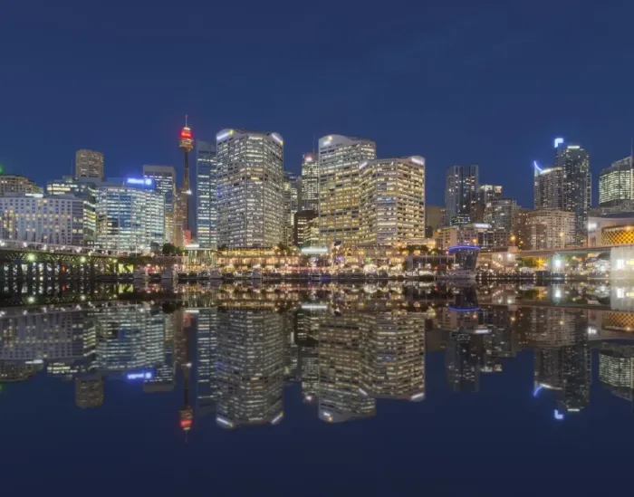 Framed Print : Reflection of Sydney Tower