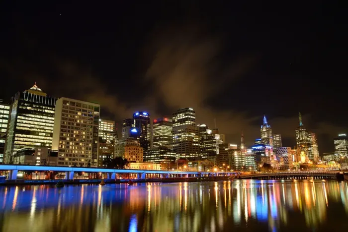 Framed Print : Reflection on Yarra River Framed Print : Reflection on Yarra River