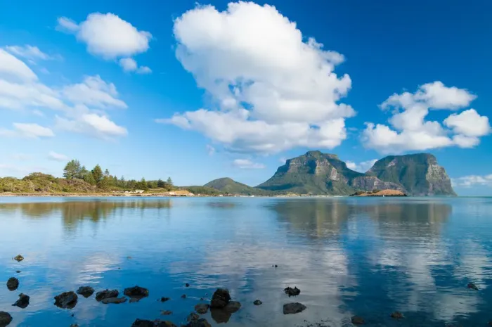 Framed Print : Reflections on Lord Howe Framed Print : Reflections on Lord Howe