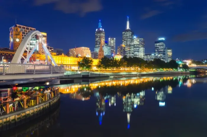 Framed Print : Reflections of Melbourne Framed Print : Reflections of Melbourne