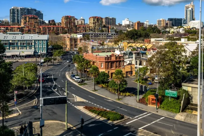 Framed Print : Residential area in Sydney