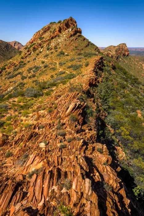 Framed Print : Reveal Saddle at West Macdonnell Ranges Framed Print : Reveal Saddle at West Macdonnell Ranges