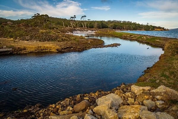 River at Maria Island, Tasmania