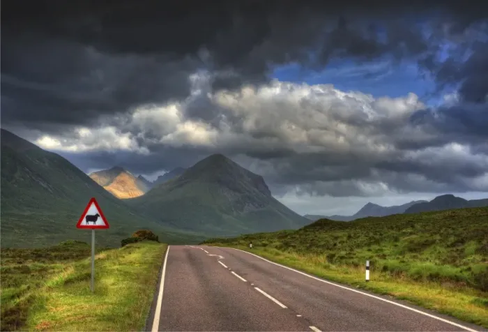 Framed Print : Road Scene Isle of Skye Framed Print : Road Scene Isle of Skye