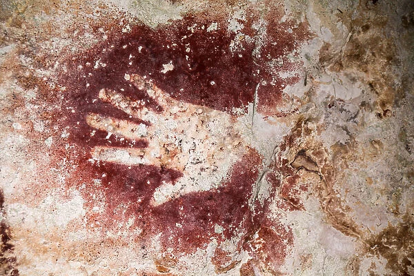 Rock Art Hand Impression