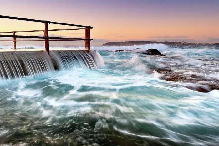 Framed Print : Rock pool, Narabeen beach, Sydney Framed Print : Rock pool, Narabeen beach, Sydney