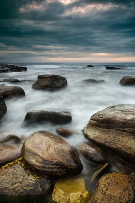 Framed Print : Rocks on beach Framed Print : Rocks on beach