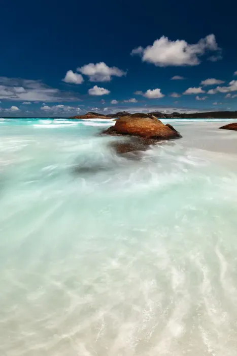 Framed Print : Rocks at Lucky Bay