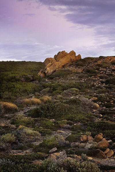 Rocky outcrop in margaret river