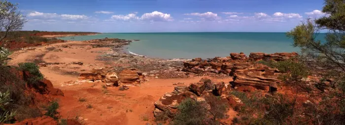 Framed Print : Roebuck Bay, Broome