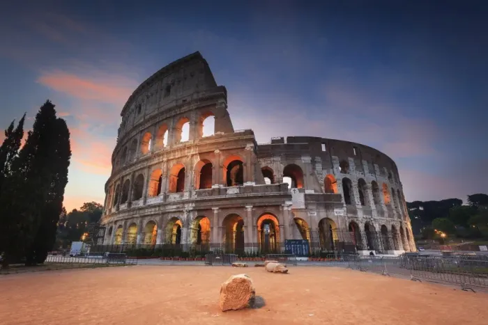 Framed Print : Rome, Colosseum by night Framed Print : Rome, Colosseum by night