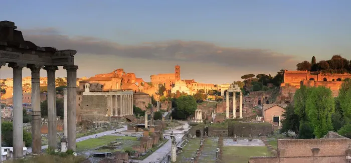 Framed Print : Rome, Colosseum and Romand Forum Framed Print : Rome, Colosseum and Romand Forum