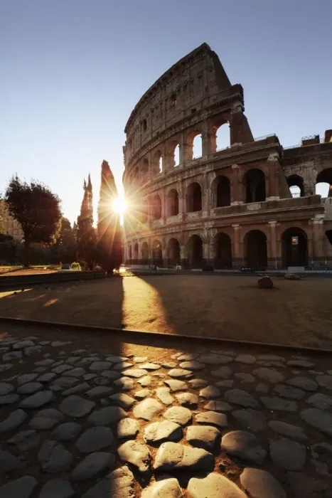 Framed Print : Rome, Colosseum at sunrise Framed Print : Rome, Colosseum at sunrise