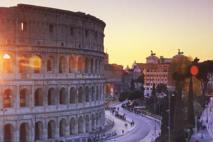 Framed Print : Rome, Colosseum at sunset Framed Print : Rome, Colosseum at sunset
