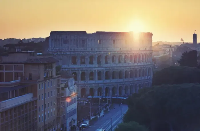 Framed Print : Rome, Colosseum at sunset Framed Print : Rome, Colosseum at sunset
