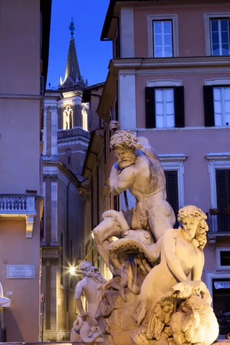 Framed Print : Rome, Navona square Framed Print : Rome, Navona square