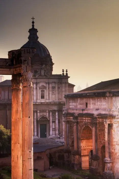 Framed Print : Rome, Roman Forum