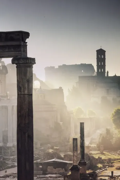 Framed Print : Rome, Roman Forum