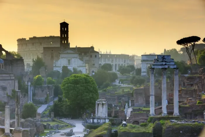 Framed Print : Rome, Roman Forum