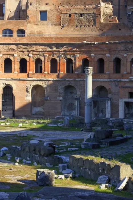 Framed Print : Rome, Trajan Market