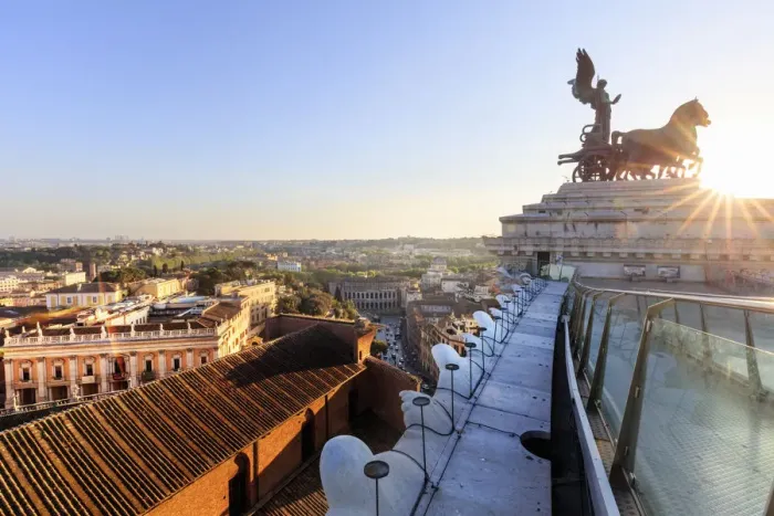 Framed Print : Rome, view at sunset Framed Print : Rome, view at sunset