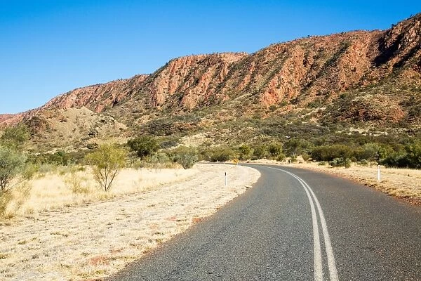 Ross Highway. Alice Springs. Australia