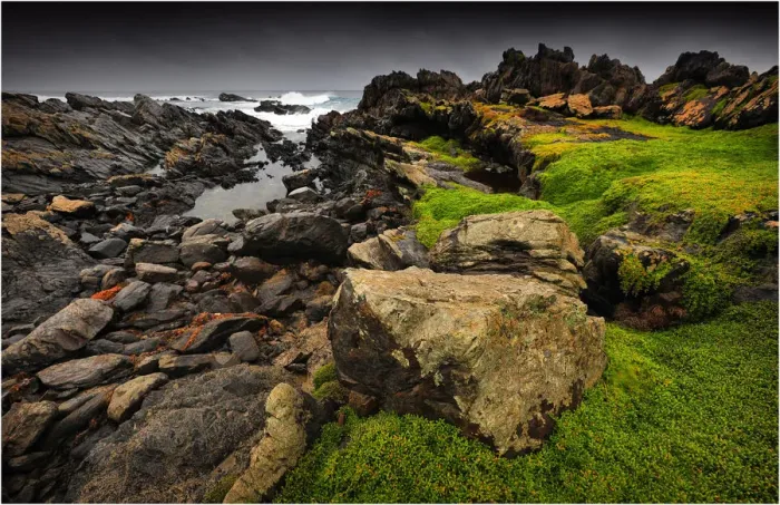Framed Print : Rugged coastline, King Island Bass Strait, Tasmania, Australia Framed Print : Rugged coastline, King Island Bass Strait, Tasmania, Australia