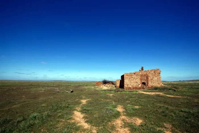 Framed Print : Ruin flinders ranges