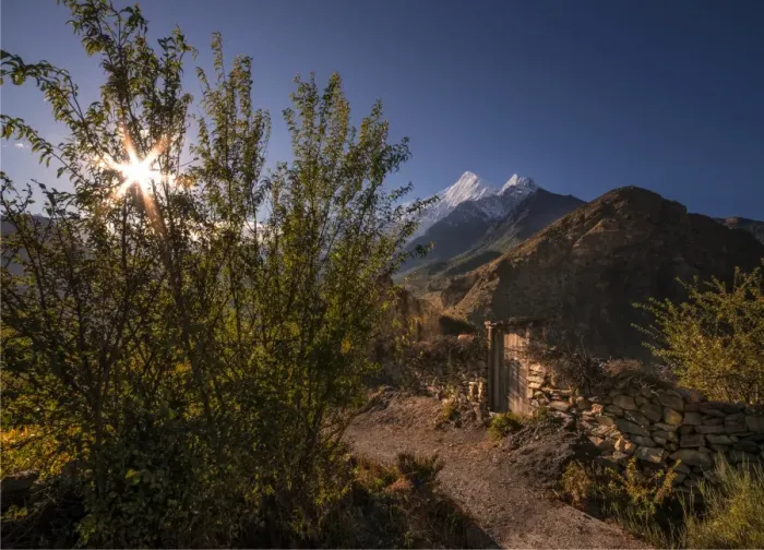 Framed Print : A rural scene in Jomson, in the beautiful mountainous region of the Annapurnas, Nepal Framed Print : A rural scene in Jomson, in the beautiful mountainous region of the Annapurnas, Nepal