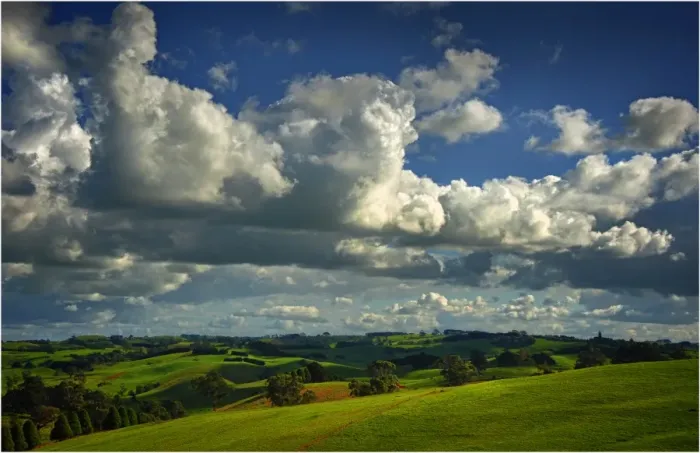 Framed Print : Rural view near Fish Creek, South Gippsland, Victoria, Australia Framed Print : Rural view near Fish Creek, South Gippsland, Victoria, Australia