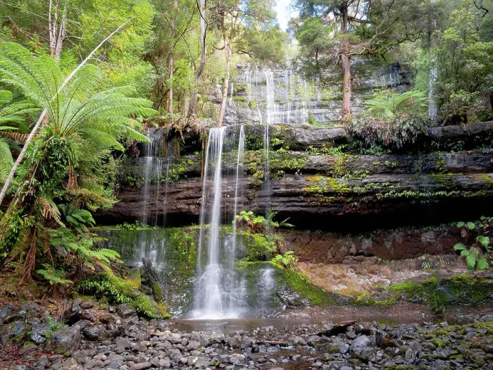 Framed Print : Russell Falls Framed Print : Russell Falls