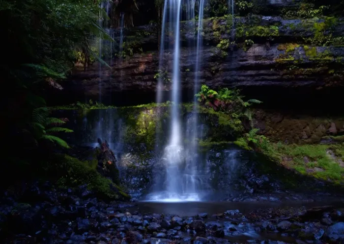 Framed Print : Russell Falls Framed Print : Russell Falls