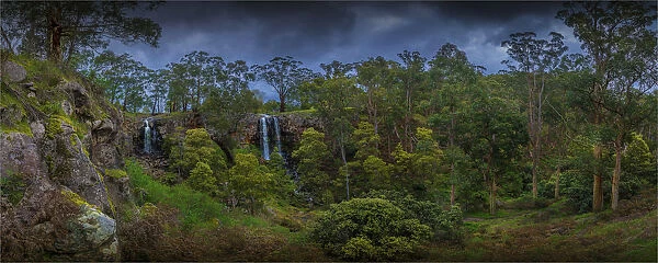 Sailors waterfall in the Spring, just south of Daylesford, central Victoria, Australia