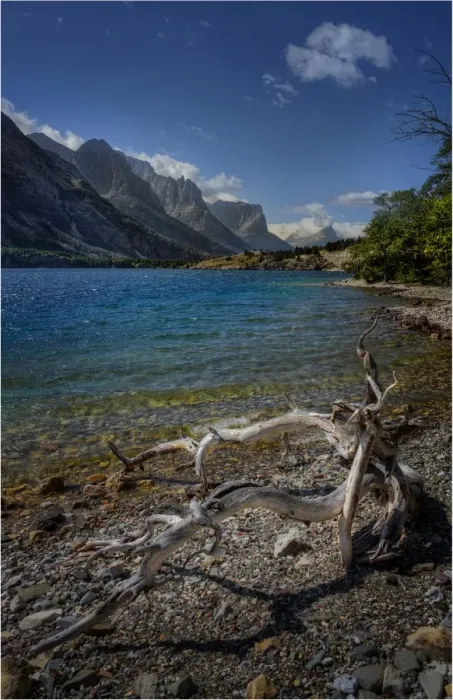 Framed Print : Saint Mary lake, Glacier National park, Montana, United States of America Framed Print : Saint Mary lake, Glacier National park, Montana, United States of America