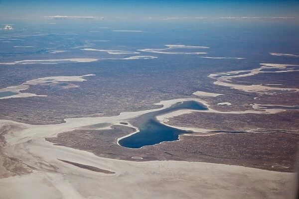 Salt lakes of central Australia