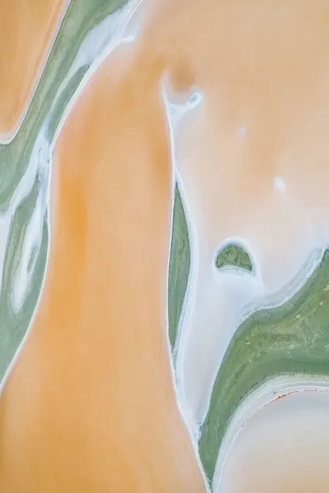 Framed Print : Salt textures and patterns as seen from directly above, Lake Dumbleyung, Australia Framed Print : Salt textures and patterns as seen from directly above, Lake Dumbleyung, Australia