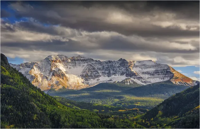 Framed Print : San Juan range, Colorado, south west United States of America