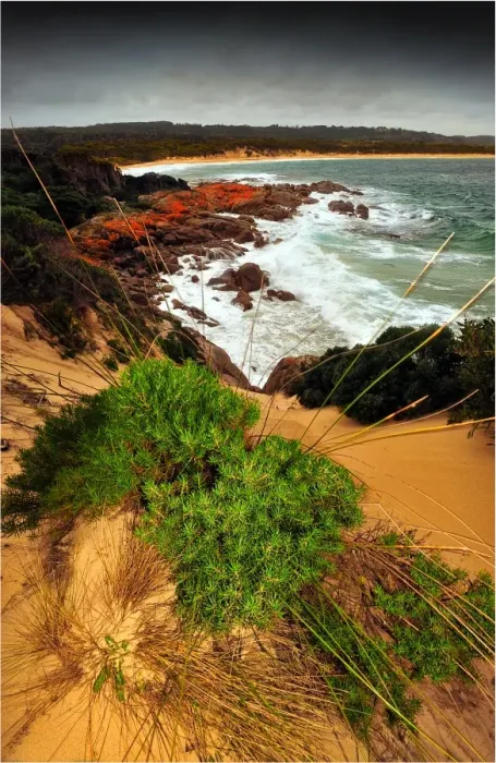 Framed Print : Sand blow Point, east coastline of King Island Bass Strait, Tasmania, Australia