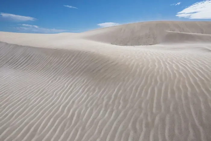 Framed Print : Sand dunes landscape