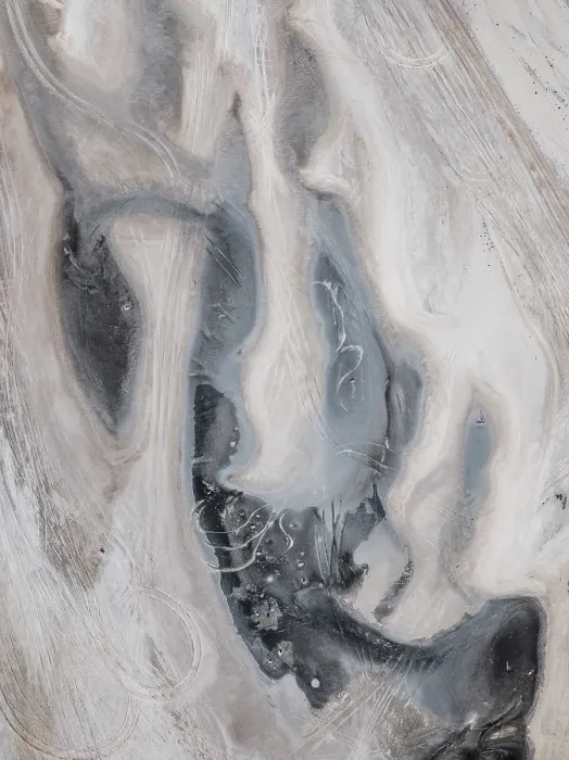 Framed Print : Sand dunes photographed from a drone point of view Framed Print : Sand dunes photographed from a drone point of view