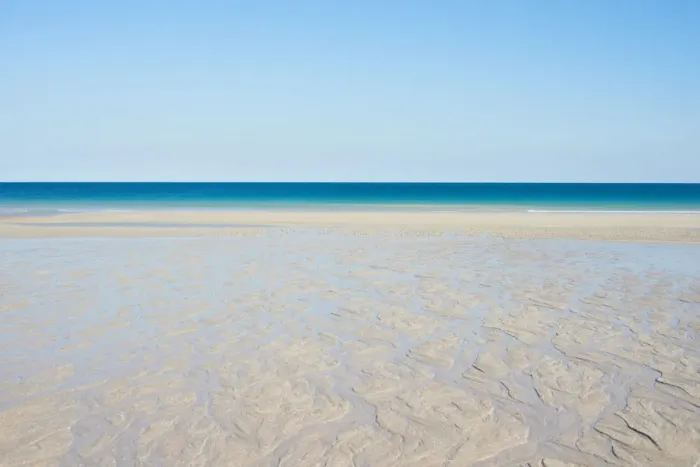 Framed Print : sand wash Broome