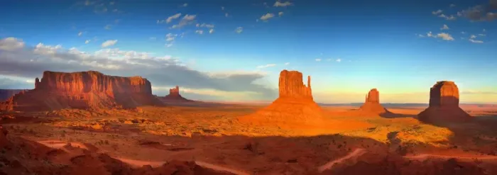Framed Print : A scenic panorama of Monument Valley, Arizona, USA Framed Print : A scenic panorama of Monument Valley, Arizona, USA